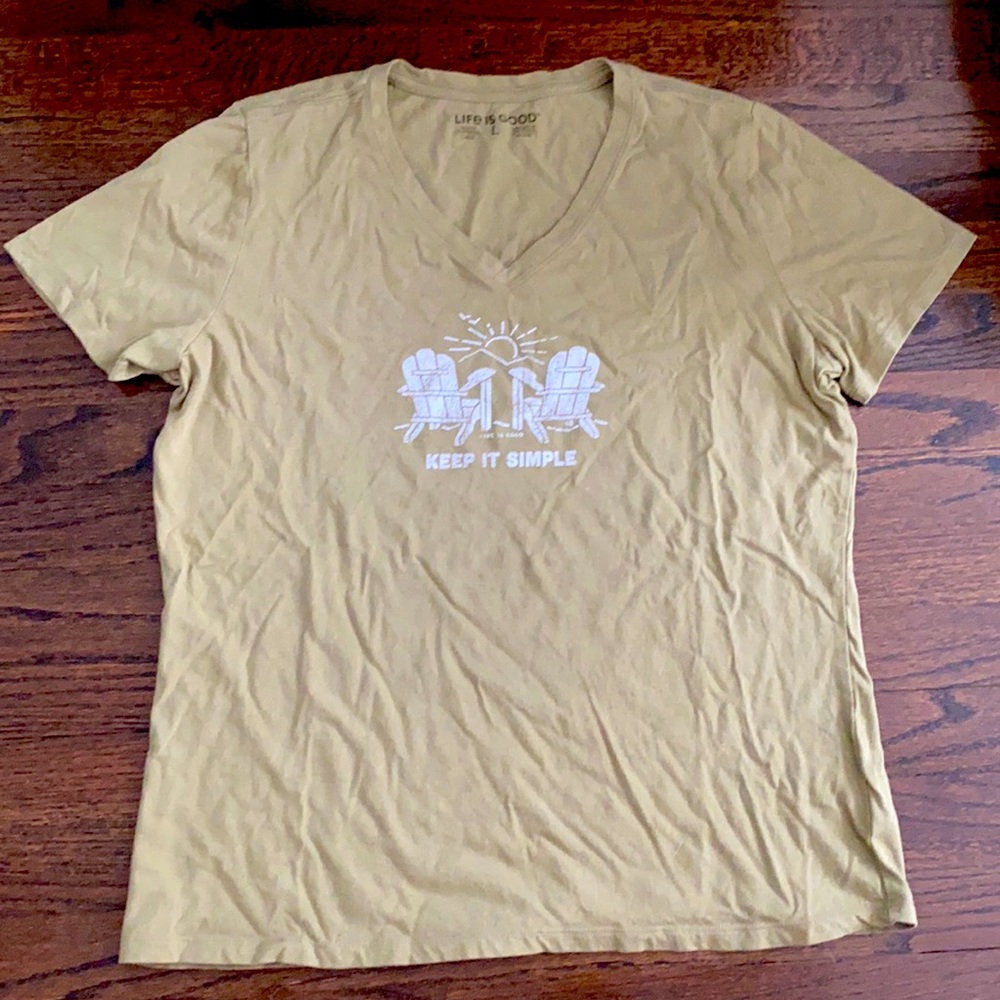 Women’s Keep It Simple V-Neck Tee - Life is Good